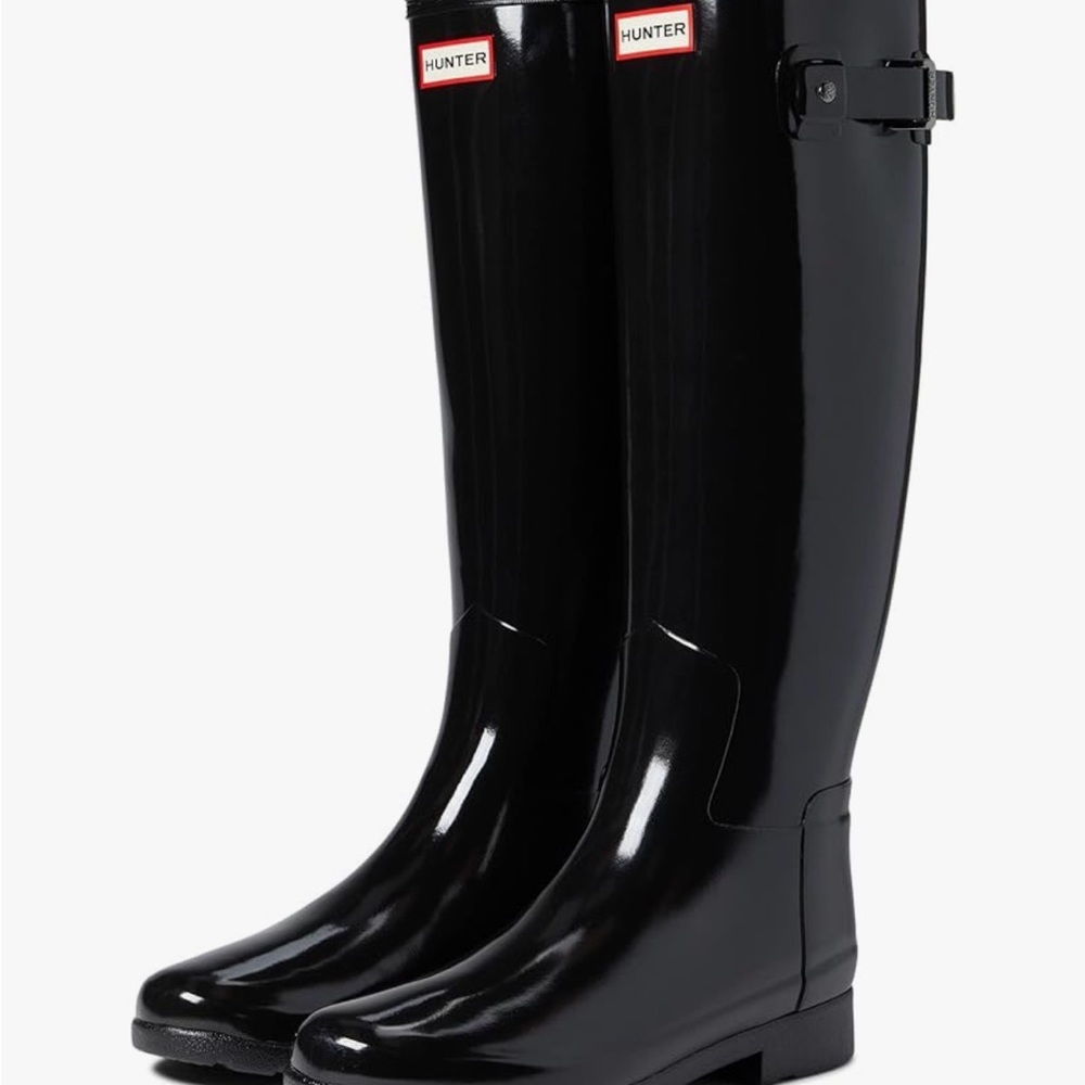 Hunter Black Women's Tall Refined Boots
